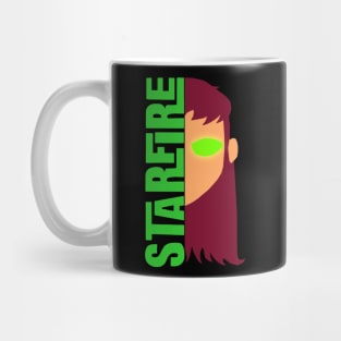 Starfire Simplified Text Mug